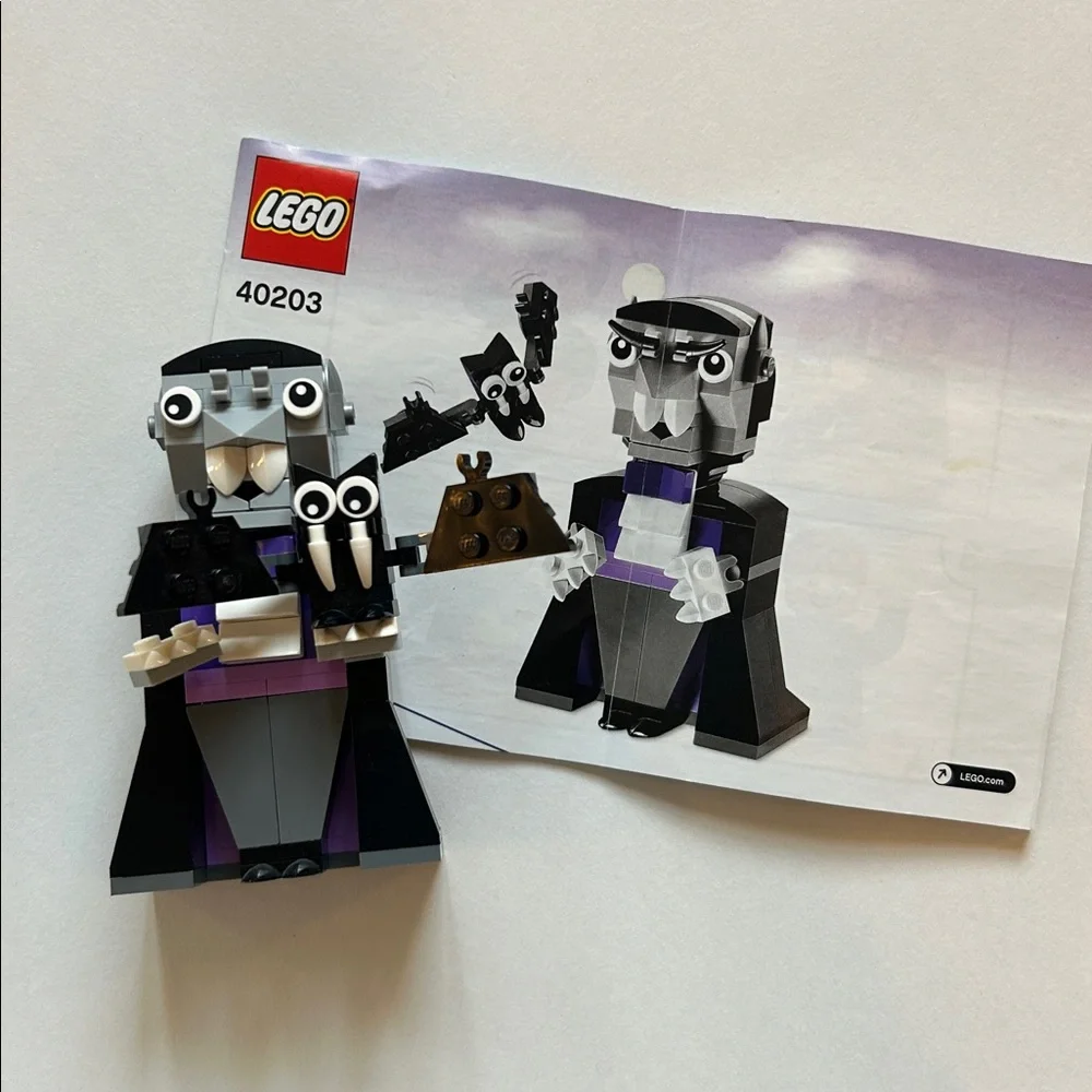 LEGO Vampire and Bat Set #40203. Built set. No box.